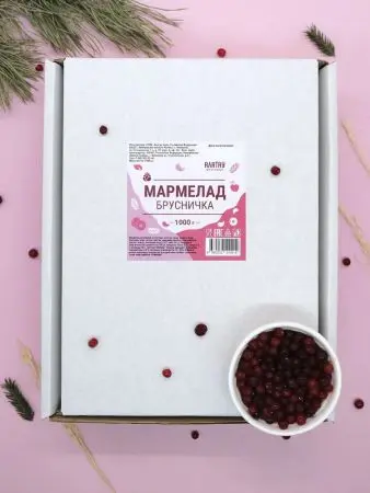 Мармелад ягодный Брусничка, 1кг Мармелад ягодный Брусничка, 1кг